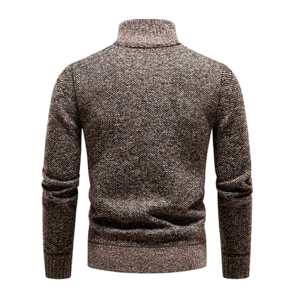 Strickpullover Herren - Fleecefutter - Thermo Winterpullover