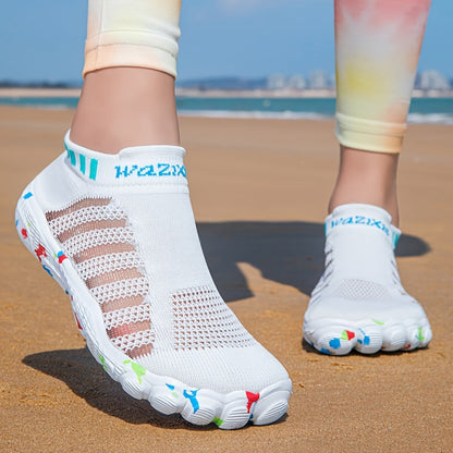 Amphibien-Wasserschuhe - Schnelltrocknend - Slipper Barefoot-Sohle