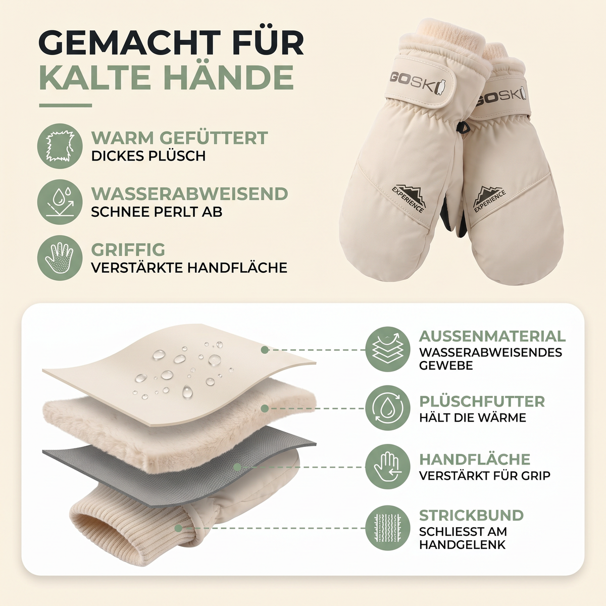 Skihandschuhe damen