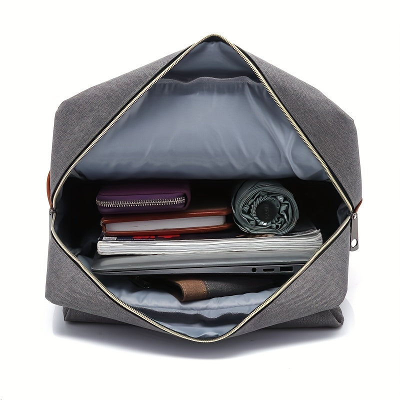 Schulrucksack für Jugendliche - mit USB-Anschluss - Trolleyband