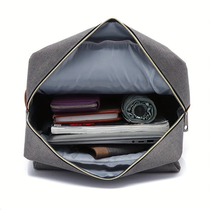 Schulrucksack für Jugendliche - mit USB-Anschluss - Trolleyband