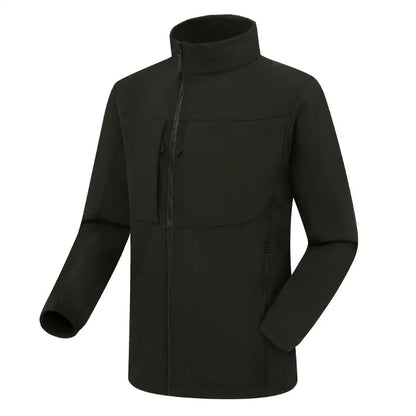 Softshelljacke Herren mit Fleecefutter wasserabweisend