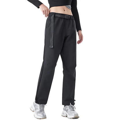 Wanderhose Damen - Wasserabweisend - Mit Gürtel und Saumkordel