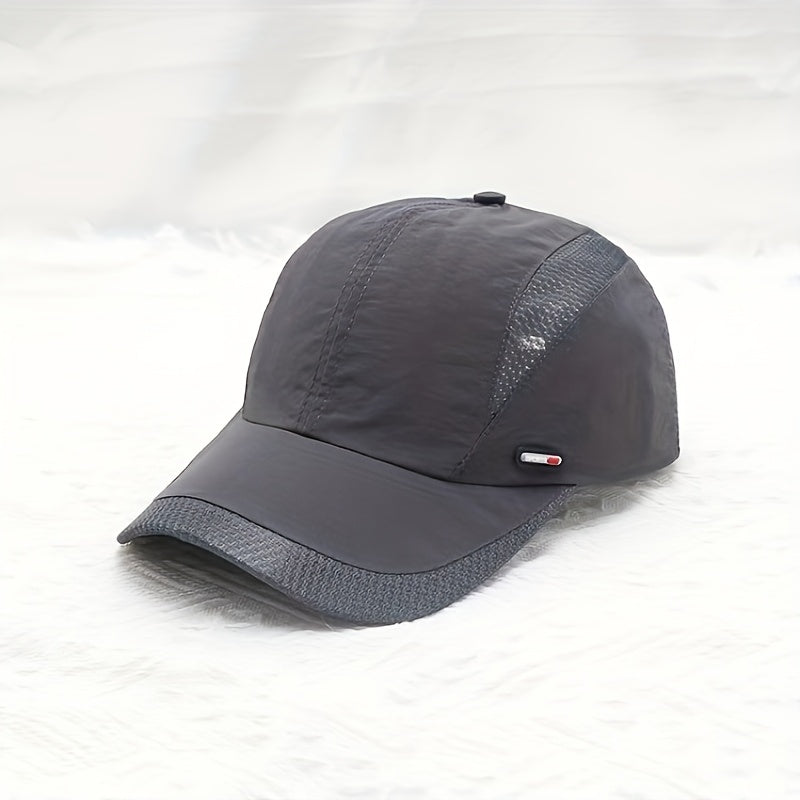 Dünne Herren-Baseballcap - Schnelltrocknend - Mesh-Panels