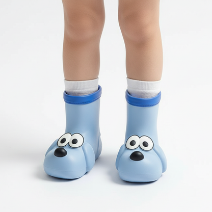 Gummistiefel Kinder - Hundemotiv - Rutschfeste Sohle