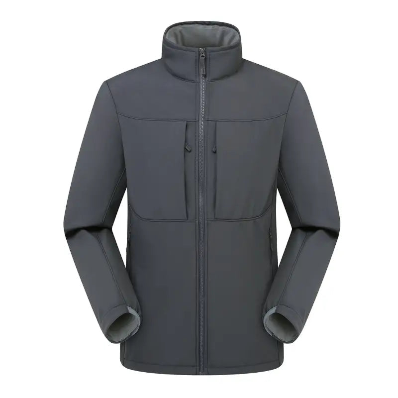 Softshelljacke Herren mit Fleecefutter wasserabweisend