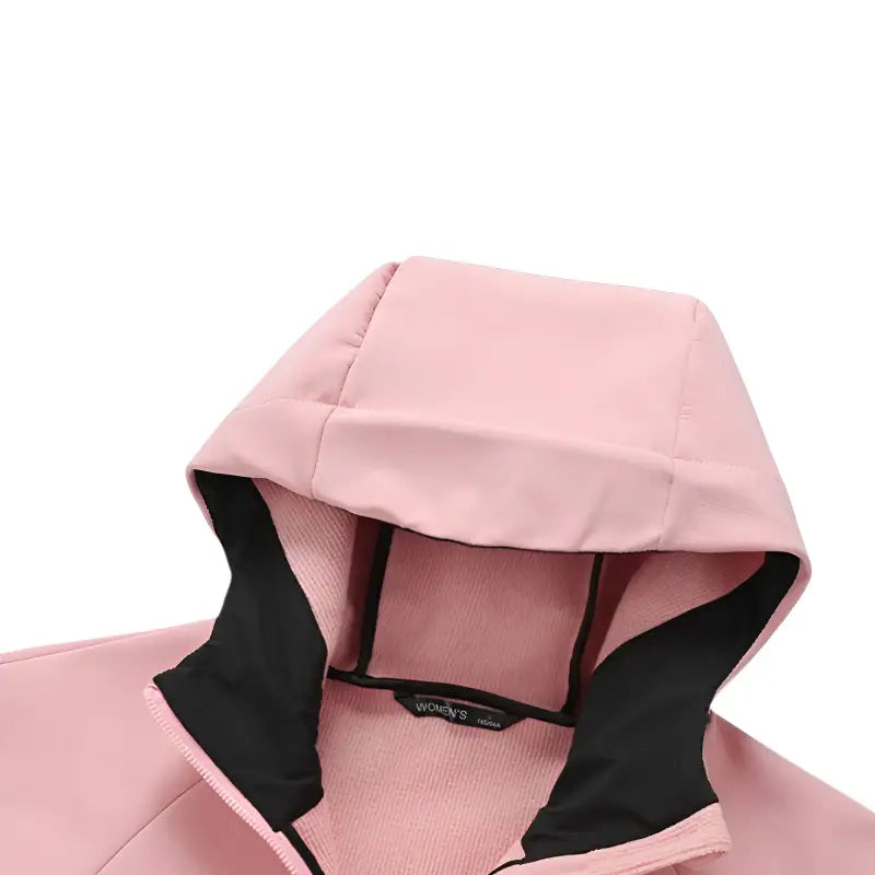 Softshelljacke Damen mit Kapuze - Wasserabweisend - Fleecefutter