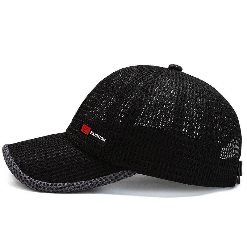 Mesh-Baseballcaps 2er-Set - Schnelltrocknend - Verstellbar