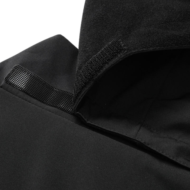 Übergangsjacke Herren - Abnehmbare Kapuze - Fleecefutter