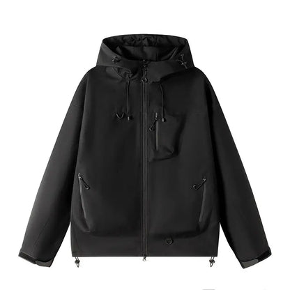 Regenjacke Damen mit Kapuze - Wasserabweisend - Netzfutter