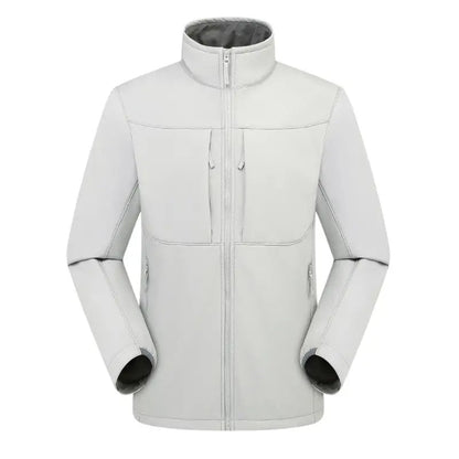 Softshelljacke Herren mit Fleecefutter wasserabweisend