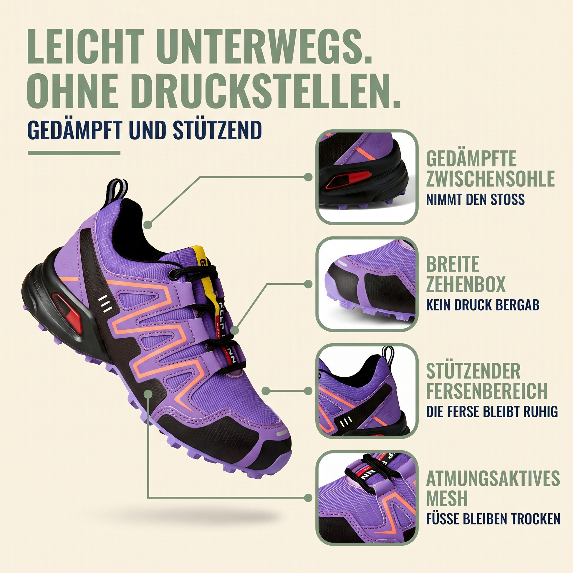 Wanderschuhe damen leicht
