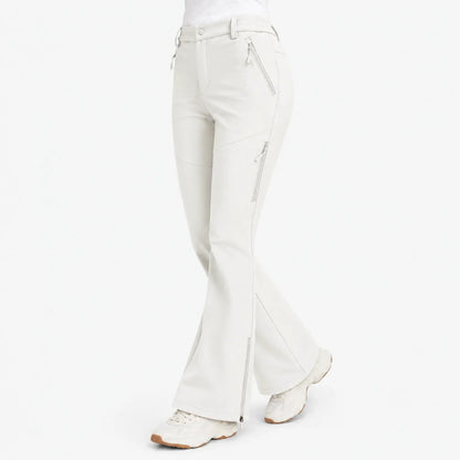 Skihose Damen Softshell Weiß