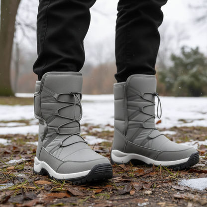 Winterstiefel Damen & Herren Wasserdicht Elastischer Einstieg
