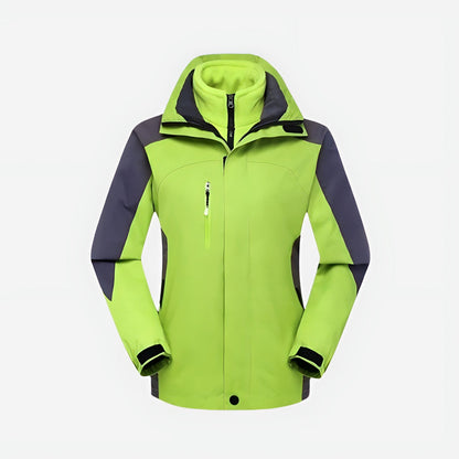 3-in-1 Jacke Damen - wasserdicht - mit herausnehmbarem Fleece