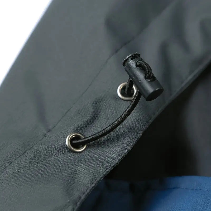 Regenjacke Herren - Wasserabweisend & Winddicht - Abnehmbare Kapuze