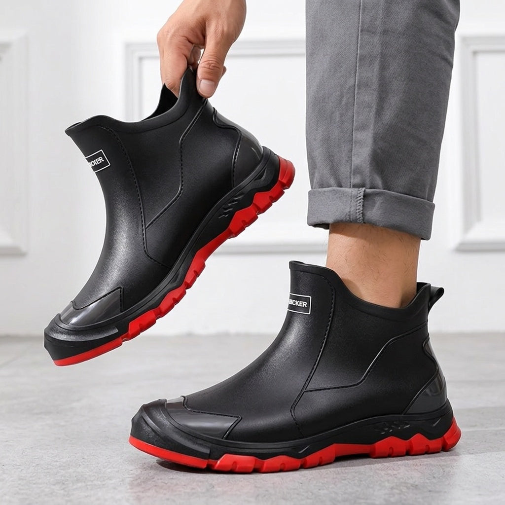 Gummistiefel Damen & Herren - Kurzschaft - Rutschfeste Chelsea Regenstiefel