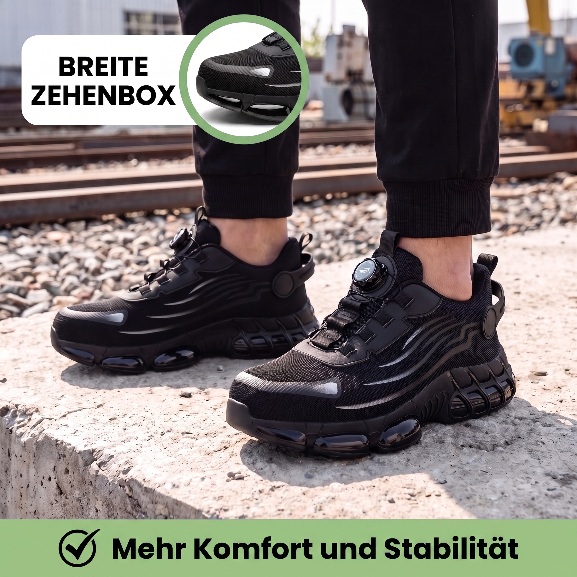 sicherheitsschuhe herren - Infografik