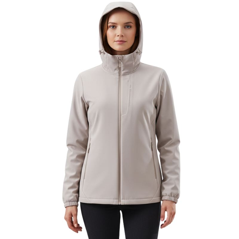Übergangsjacke Damen Softshell - Fleecefutter - Winddicht