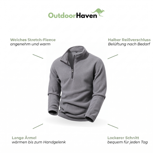 Troyer herren – Fleecepullover Herren