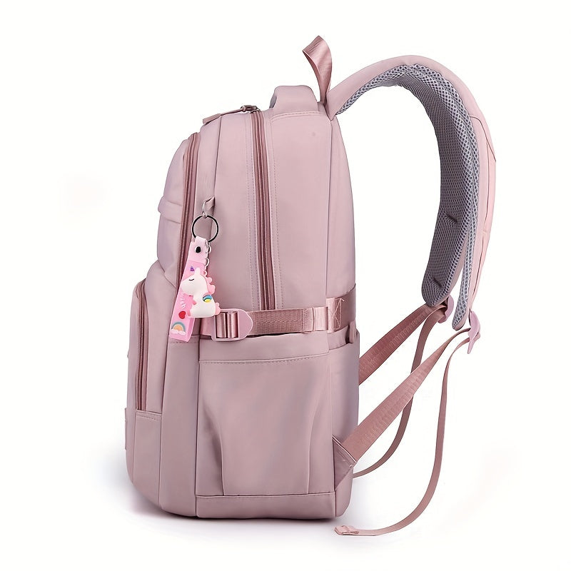 Schulrucksack City - mit USB-Anschluss - Trolleyband
