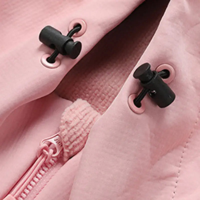 Softshelljacke Damen mit Kapuze - Wasserabweisend - Fleecefutter