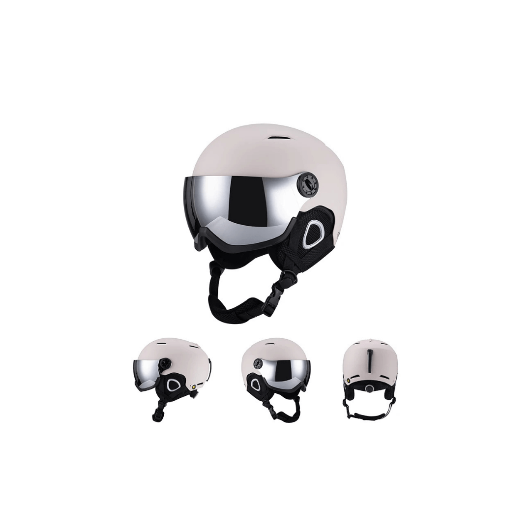 Skihelm mit Visier - ABS-Schale & EPS-Dämpfung - Verstellbar