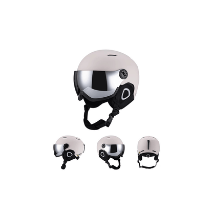 Skihelm mit Visier - ABS-Schale & EPS-Dämpfung - Verstellbar