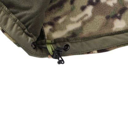 Fleecejacke Herren - Taktisch mit Kapuze - Camouflage & Uni