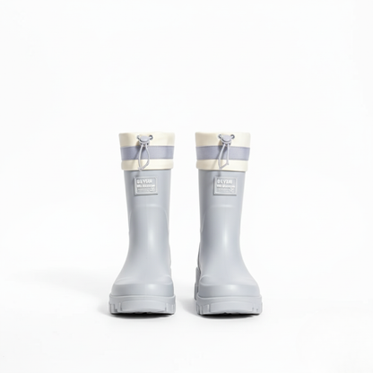 Gummistiefel Damen halbhoch - Plateausohle - wasserdicht