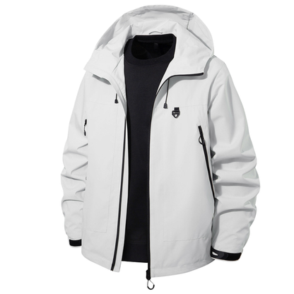 Wanderjacke Herren - Wasserdicht 5.000 mm - Fest sitzende Kapuze