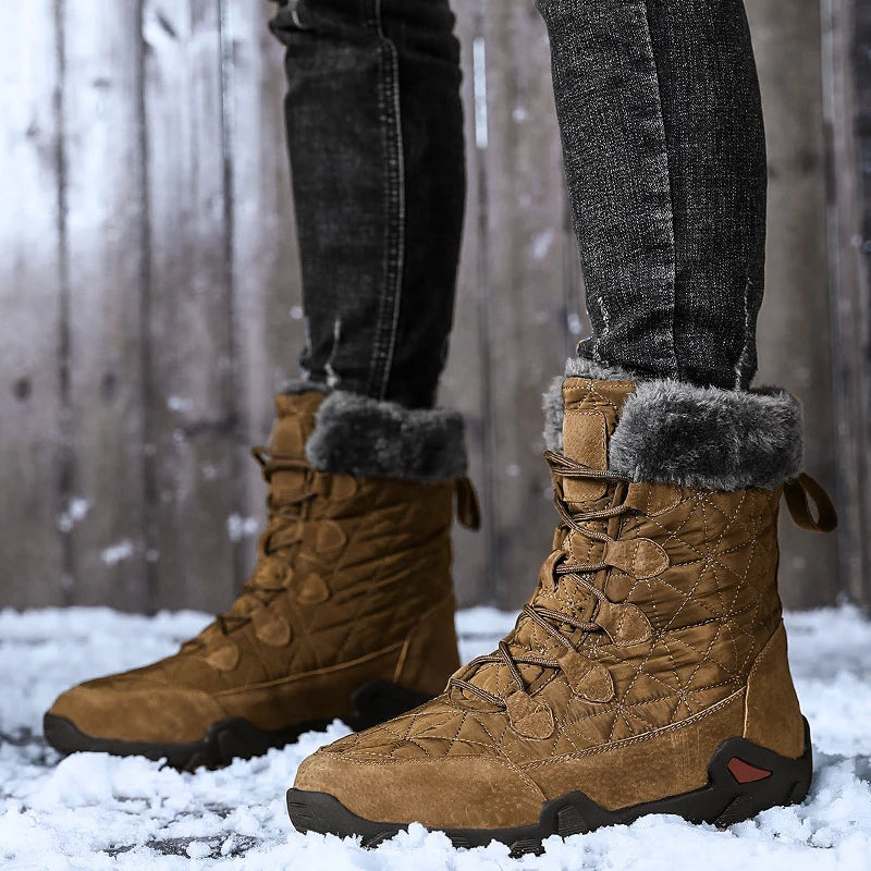 Winterstiefel Herren - wadenhoch - gefüttert