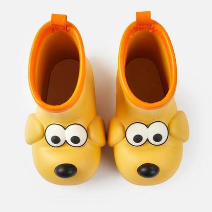 Gummistiefel Kinder - Hundemotiv - Rutschfeste Sohle