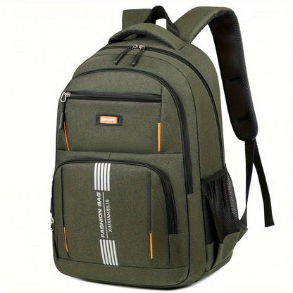 Schulrucksack für Herren - mehrere Fächer - Netzrücken