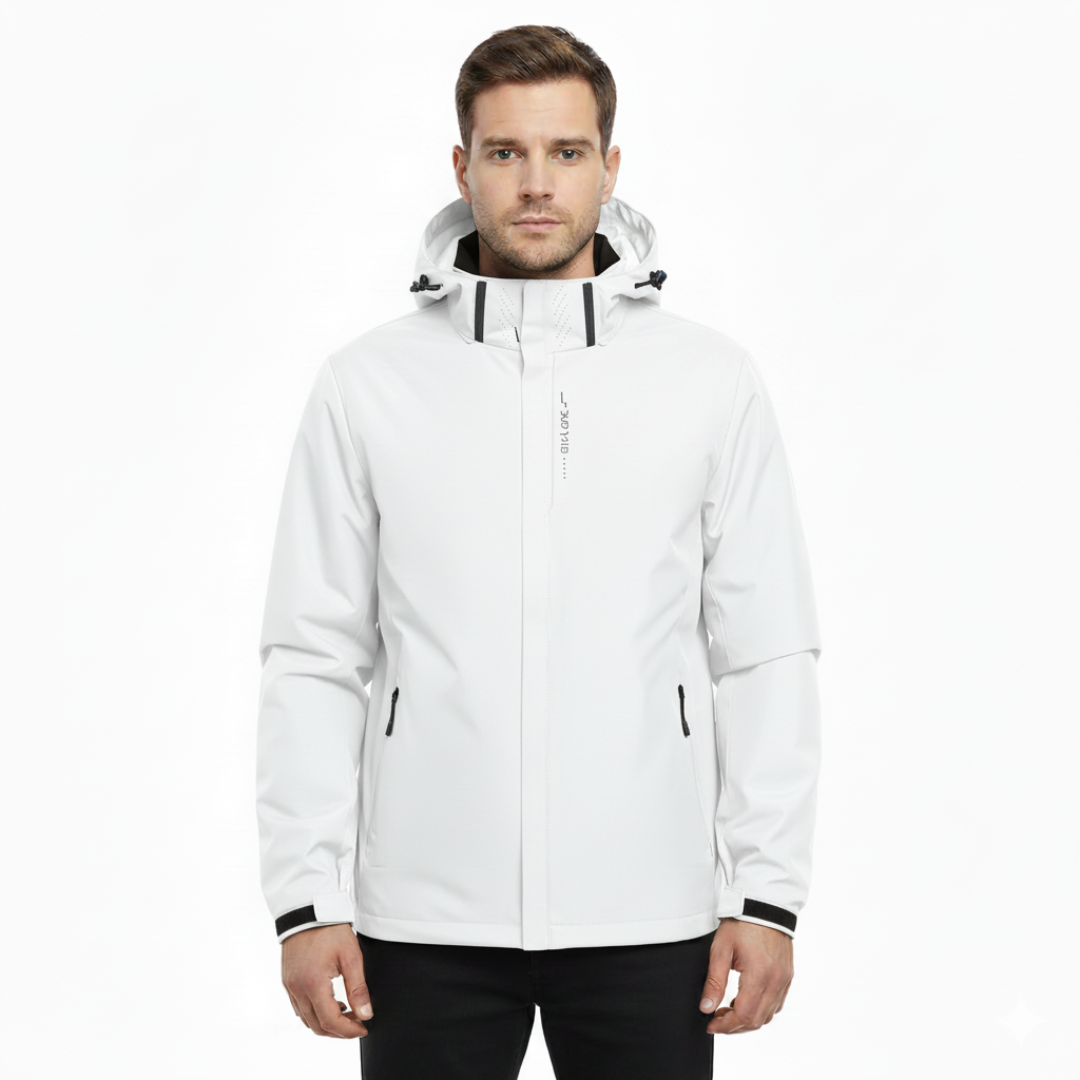 Übergangsjacke Herren Wasserdicht - Regenjacke mit Kapuze
