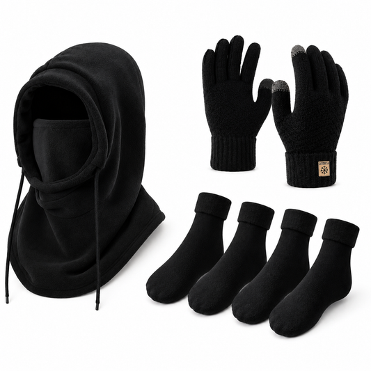 Balaclava – Balaclava, Handschuhe & Socken Set