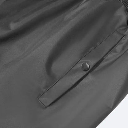 Regenhose zum Überziehen - wasserdicht - mit Reflexstreifen