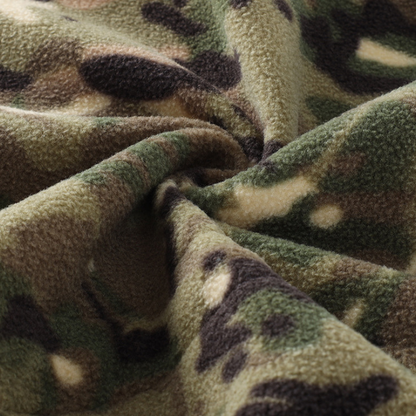 Fleecejacke Herren - Taktisch mit Kapuze - Camouflage & Uni