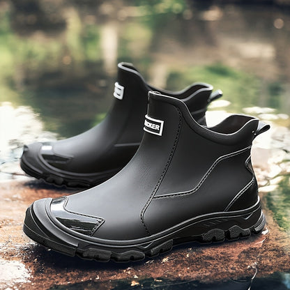 Gummistiefel Damen & Herren - Kurzschaft - Rutschfeste Chelsea Regenstiefel