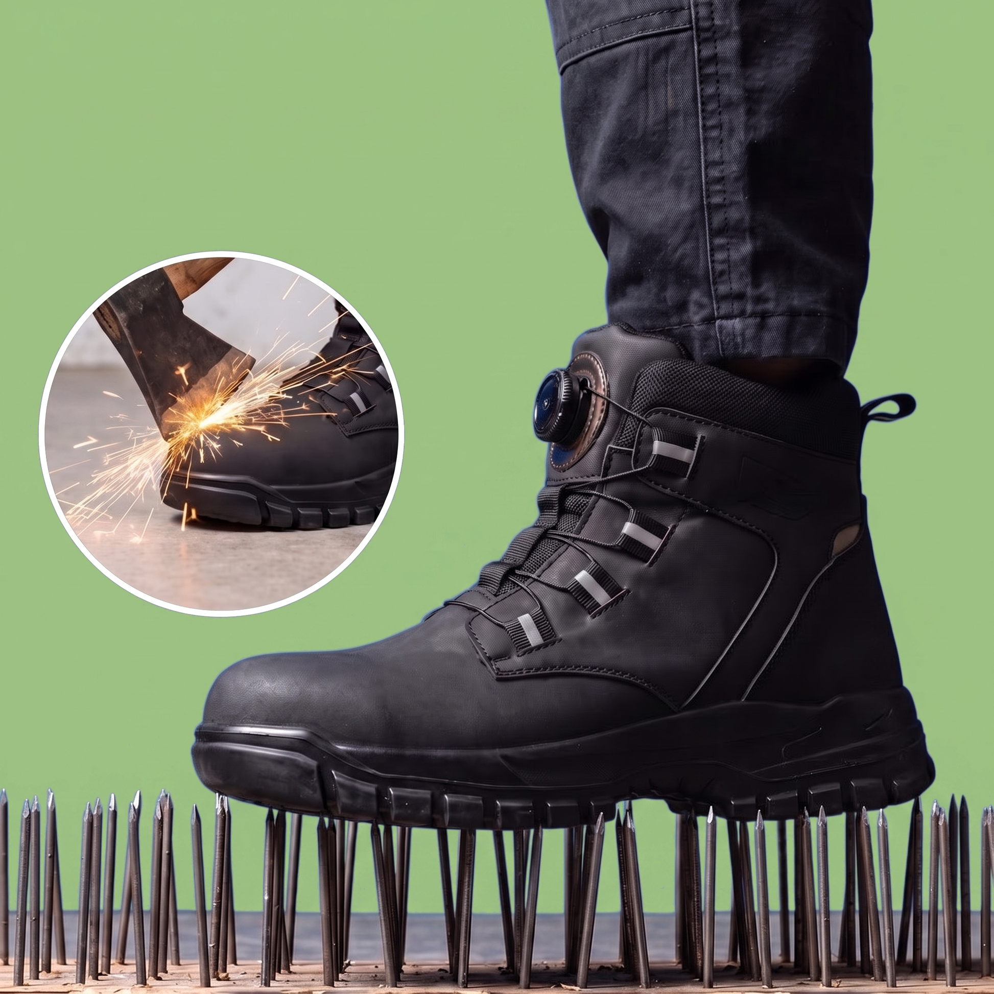 arbeitsstiefel herren - Infografik