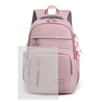 Schulrucksack City - mit USB-Anschluss - Trolleyband