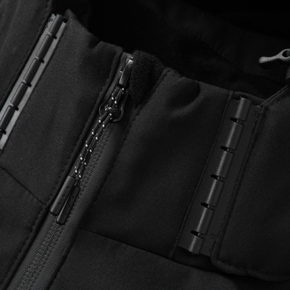 Übergangsjacke Herren - Abnehmbare Kapuze - Fleecefutter