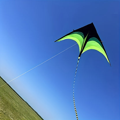 Flugdrachen Dreieck mit Schwanz - Einleiner für Anfänger