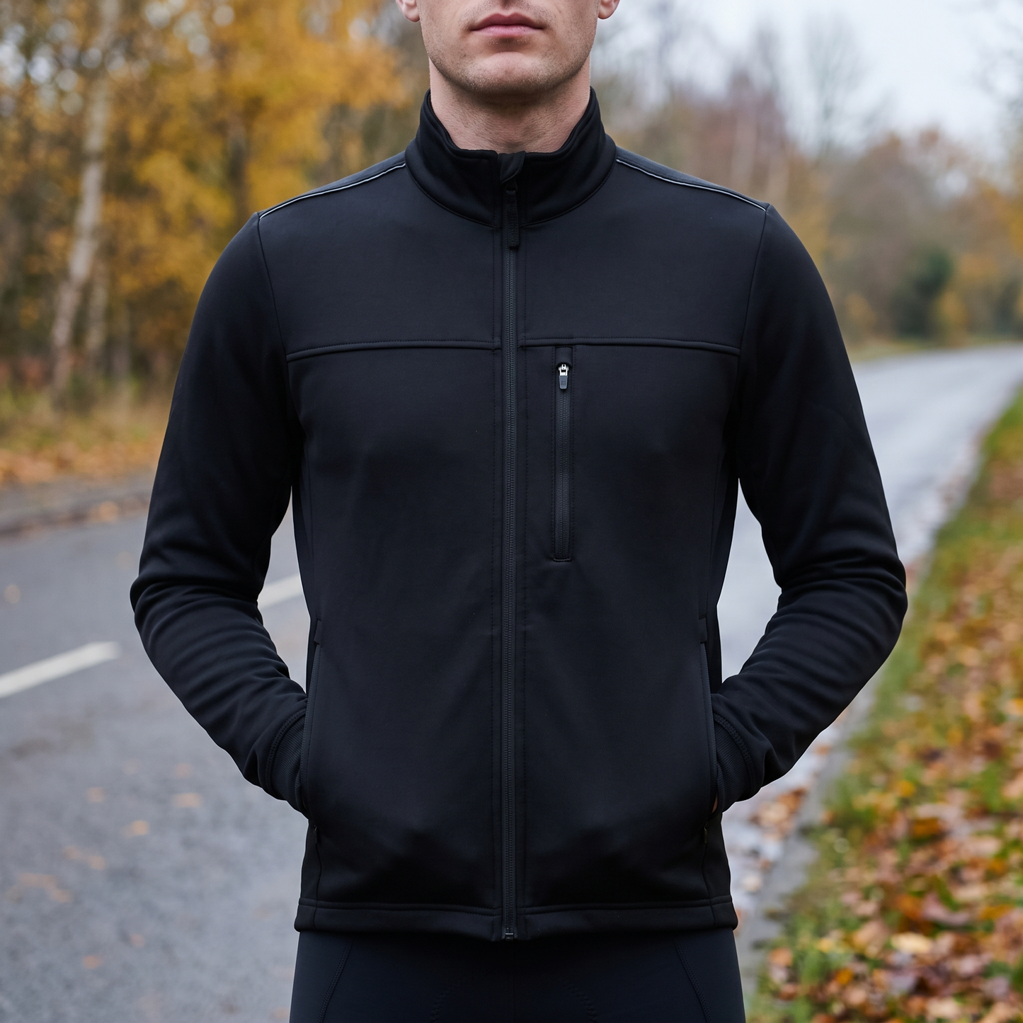 Fahrradjacke Herren Winter - Thermo - winddicht
