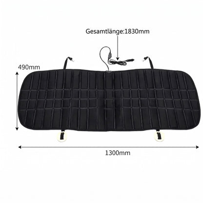 Sitzheizung Auflage Maße – 490 x 1300 mm, Kabel-Gesamtlänge 1830 mm