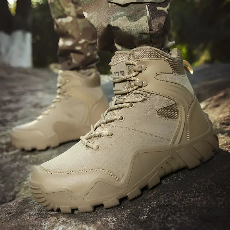 Militärstiefel Herren Leicht - Knöchelstütze - Grobstollenprofil