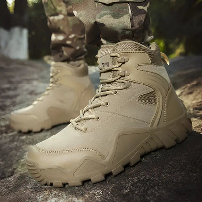 Militärstiefel Herren Leicht - Knöchelstütze - Grobstollenprofil