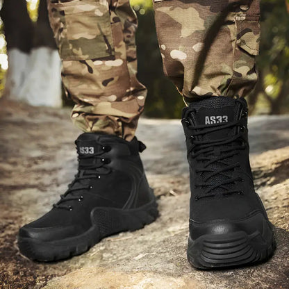 Militärstiefel Herren Leicht - Knöchelstütze - Grobstollenprofil