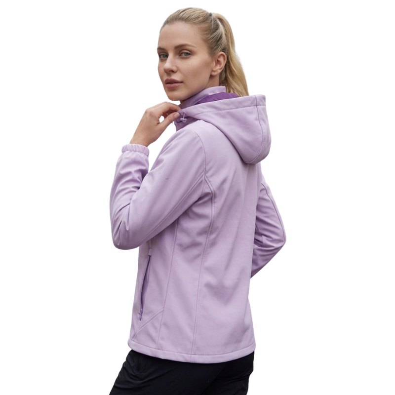 Übergangsjacke Damen Softshell - Fleecefutter - Winddicht