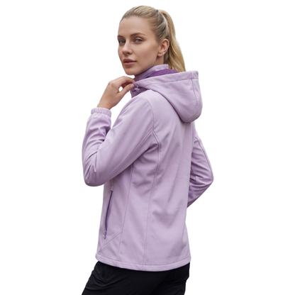 Übergangsjacke Damen Softshell - Fleecefutter - Winddicht